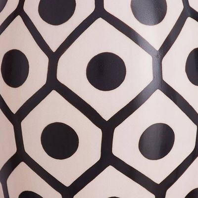 Alternate image for Geometric Chulucanas Ceramic Decorative Vase from Peru Chulucanas Geometry