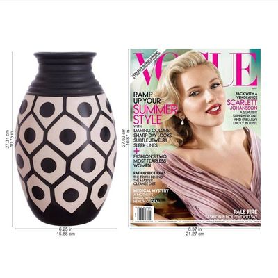 Alternate image for Geometric Chulucanas Ceramic Decorative Vase from Peru Chulucanas Geometry