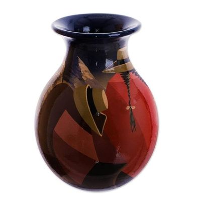Alternate image for Handmade Cuzco Ceramic Vase The Rest