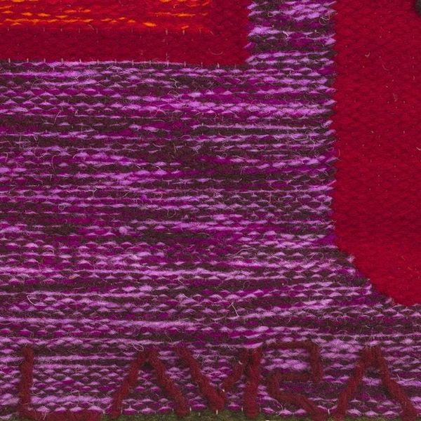 Alternate image for Hand Woven Alpaca Blend Tapestry Stairway of Time