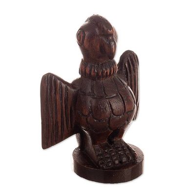Alternate image for Cedar Wood Figurine of Andean Condor Carved by Hand in Peru Mighty Condor