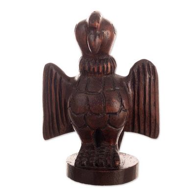 Alternate image for Cedar Wood Figurine of Andean Condor Carved by Hand in Peru Mighty Condor