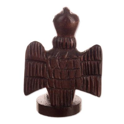 Alternate image for Cedar Wood Figurine of Andean Condor Carved by Hand in Peru Mighty Condor