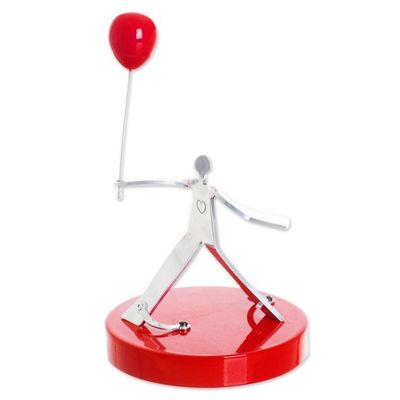 Alternate image for Romantic Aluminum Sculpture Crafted in Peru Balloon of Love