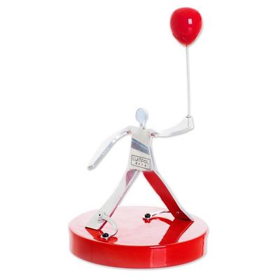 Alternate image for Romantic Aluminum Sculpture Crafted in Peru Balloon of Love
