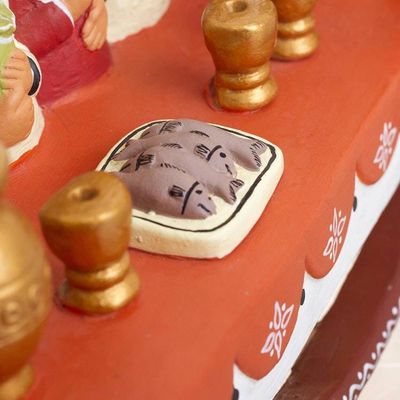 Alternate image for Collectible Religious 12 Apostles and Jesus Sculpture The Last Supper