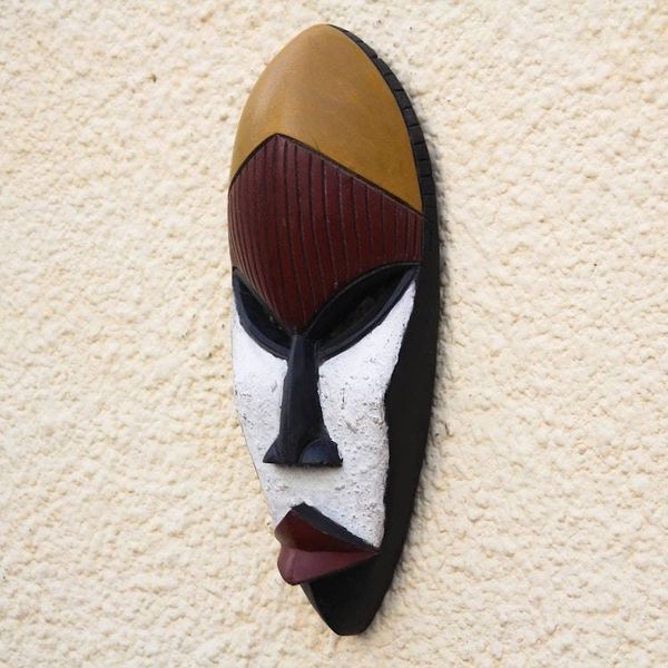 Alternate image for Ga Wood Mask Wisdom Is the Key