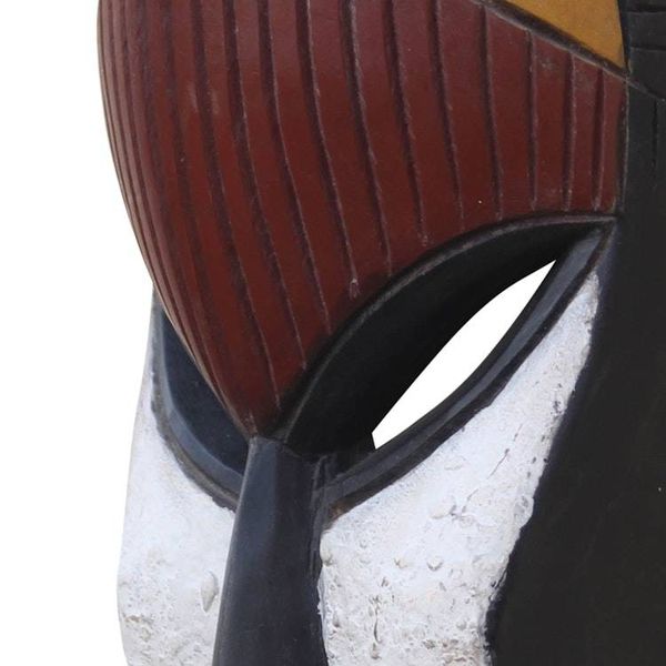 Alternate image for Ga Wood Mask Wisdom Is the Key