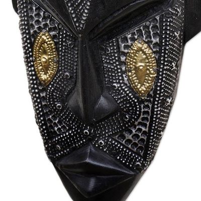 Alternate image for African Decorative Wood Mask for Wall Made in Ghana Ghanaian True Legend