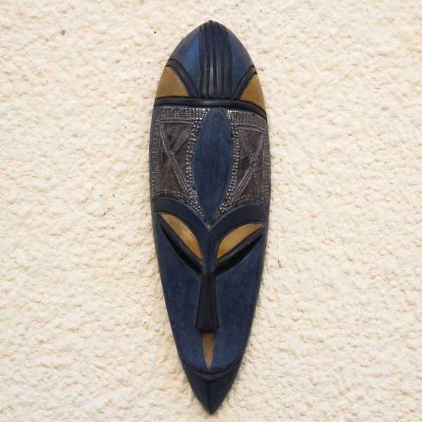 Alternate image for Fair Trade Ashanti Tribe Wood Mask Come By Love