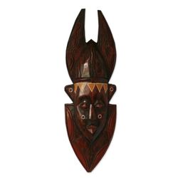 Image for Ashanti wood mask In Memoriam