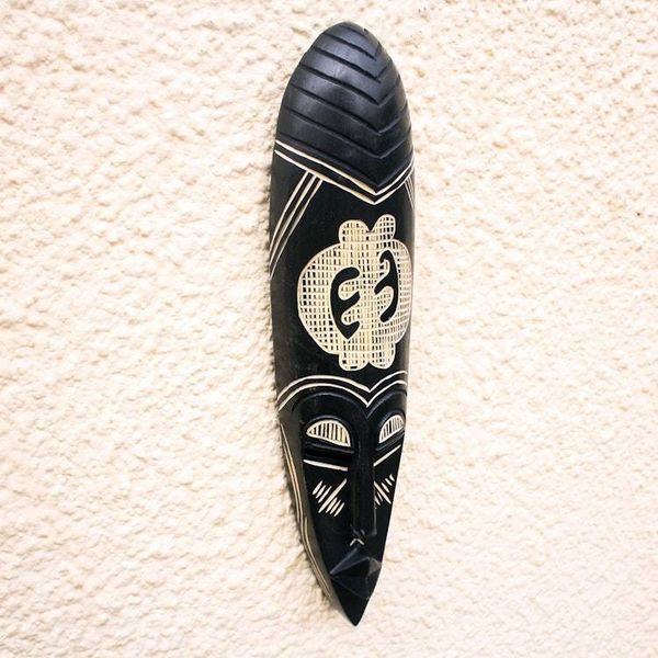 Alternate image for African Wood Mask God is My Guide