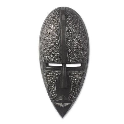 Alternate image for Handmade African Sese Wood Mask True Love Always