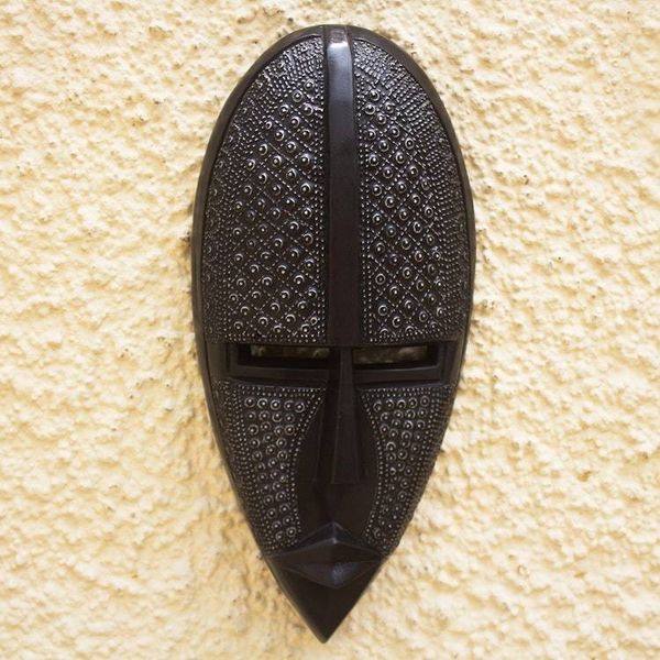 Alternate image for Handmade African Sese Wood Mask True Love Always