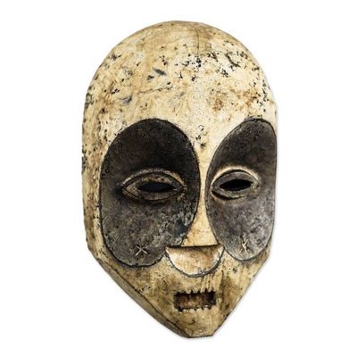 Alternate image for Artisan Crafted Sese Wood Mask Bakongo
