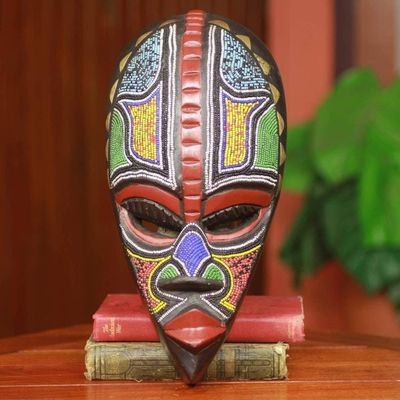 Primary image for Authentic African Mask Proud Hausa Warrior