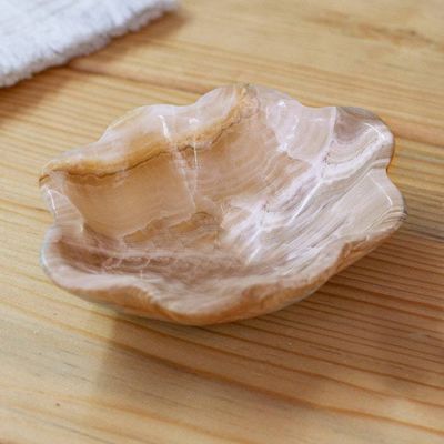 Alternate image for Grey Marble Shell Catchall Jewelry Holder and Trinket Dish Grey Shell