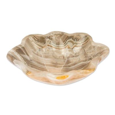 Alternate image for Grey Marble Shell Catchall Jewelry Holder and Trinket Dish Grey Shell