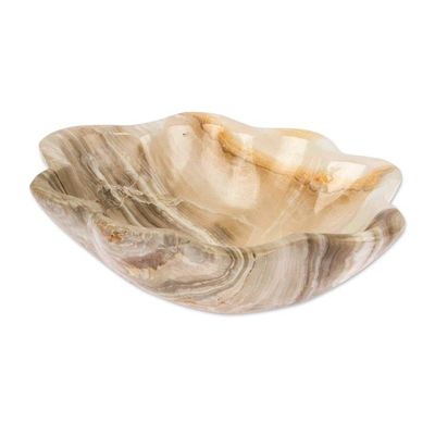 Alternate image for Grey Marble Shell Catchall Jewelry Holder and Trinket Dish Grey Shell