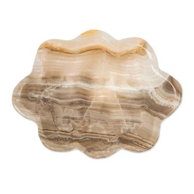 Alternate image for Grey Marble Shell Catchall Jewelry Holder and Trinket Dish Grey Shell