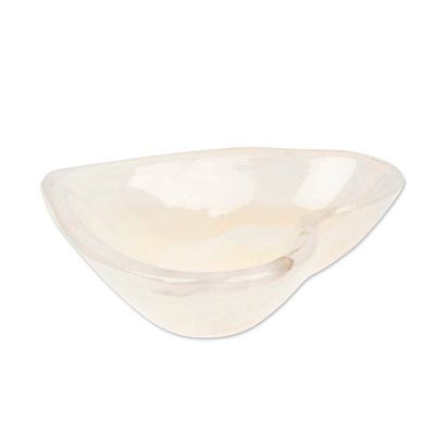 Alternate image for Romantic Heart-Shaped Hand-Carved Natural Marble Catchall White Heart