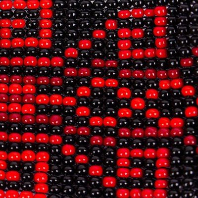 Alternate image for Red and Black Glass Bracelet Codices in Red