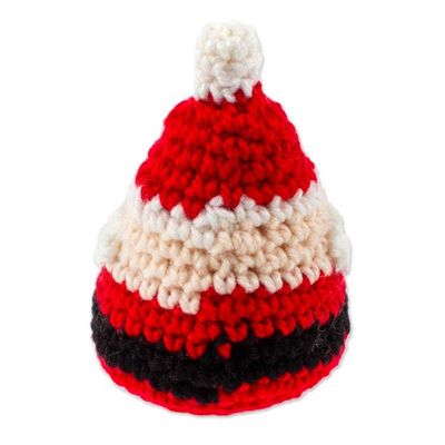 Alternate image for Santa-Themed Crocheted Amigurumi Christmas Decorative Accent Cute Santa