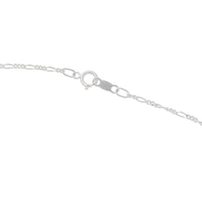 Alternate image for Handcrafted Heart-Themed Pendant Necklace with Leafy Motifs Thriving Heart