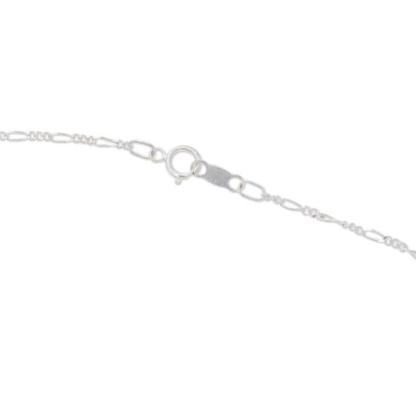 Alternate image for Handcrafted Heart-Themed Pendant Necklace with Leafy Motifs Thriving Heart