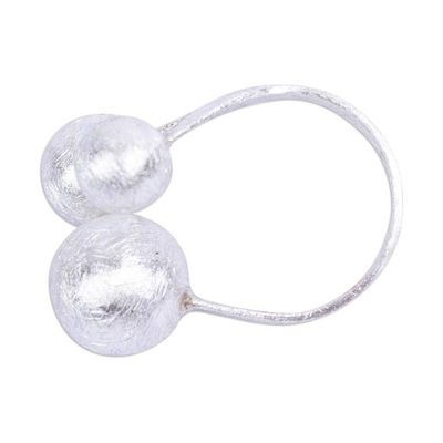 Alternate image for Brushed Taxco Silver Ring Bright Galaxy