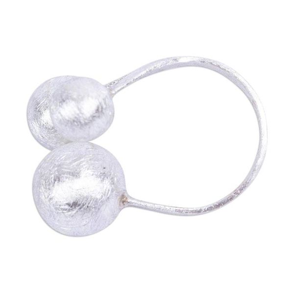 Alternate image for Brushed Taxco Silver Ring Bright Galaxy