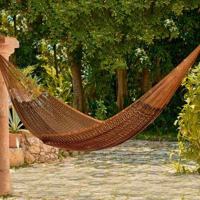 Alternate image for Hand Made Mayan Hammock Single Caribbean Mambo