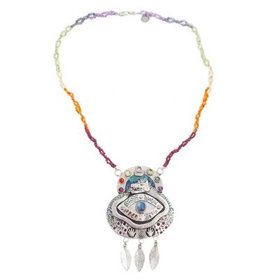Primary image for Original World Peace Project Complex Symbolic Necklace Be Peace