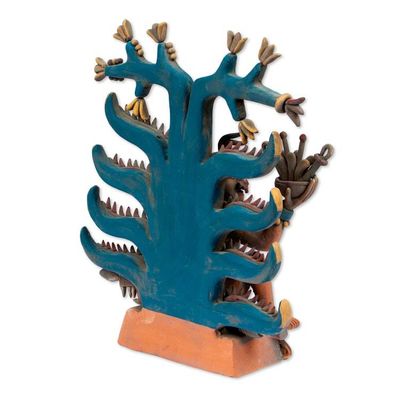 Alternate image for Aztec Fertility Goddess Ceramic Replica Sculpture Mayahuel Fertility Goddess