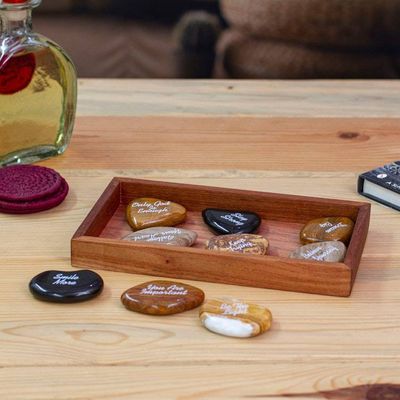 Alternate image for Positive Affirmation Onyx and Marble 9-Piece Home Accent Everlasting Wishes