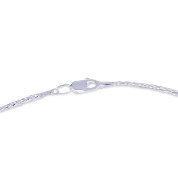 Alternate image for Modern Sterling Silver Pendant Necklace from Mexico Organic Form