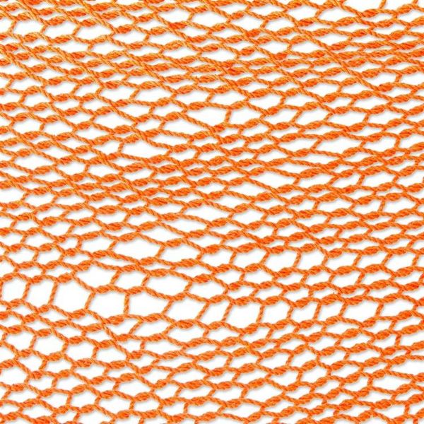 Alternate image for Orange Tasseled  Cotton Hammock Single From Mexico Veranda in Orange