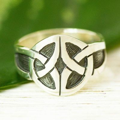 Primary image for Taxco Sterling Silver Ring Hopi Circle