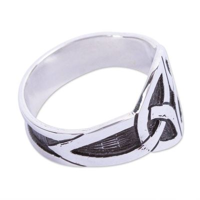 Alternate image for Taxco Sterling Silver Ring Hopi Circle