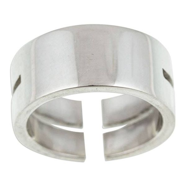 Alternate image for Minimalist Modern Taxco Silver Wrap Ring from Mexico Minimalist Splendor