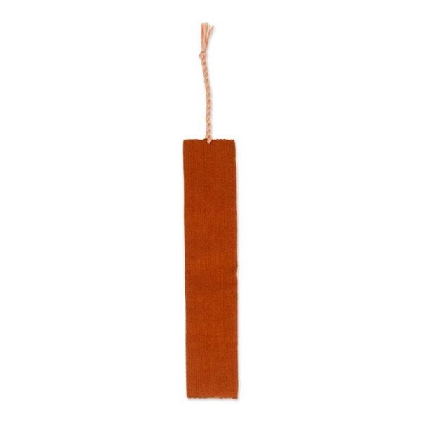 Alternate image for Artisan-Made Handwoven Copper Brown 100 Cotton Bookmark Story of Heritage