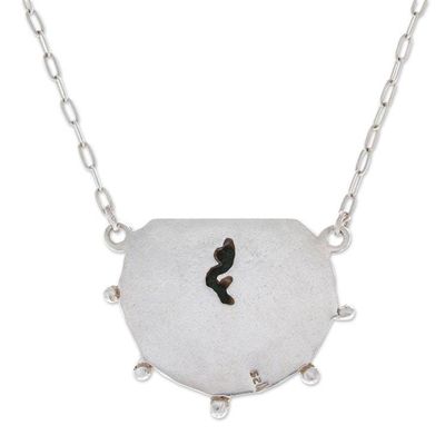 Alternate image for Matte Natural Turquoise Pendant Necklace Made in Mexico Turquoise Gala