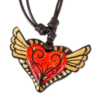 Alternate image for Artisan Crafted Pendant Necklace By Heart