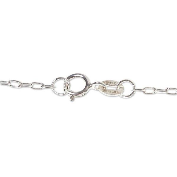 Alternate image for Skull Necklace in Taxco Sterling Silver Deadly Love