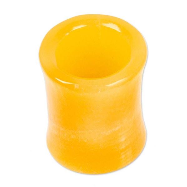 Alternate image for Modern Tropical-Inspired Carved Pineapple Onyx Pencil Holder Pineapple Works