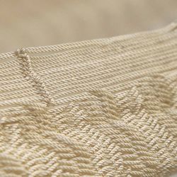 Image for Hand Crafted Ivory Nylon Maya Hammock Double Caribbean Beach