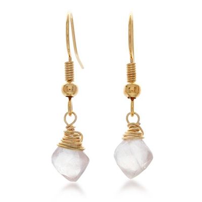 Alternate image for 14k Gold-Plated Rose Quartz Cultured Pearl Agate Jewelry Set Cascading Glamour