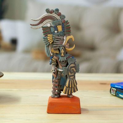 Primary image for Collectible Museum Replica Ceramic Sculpture Medium Eagle Warrior