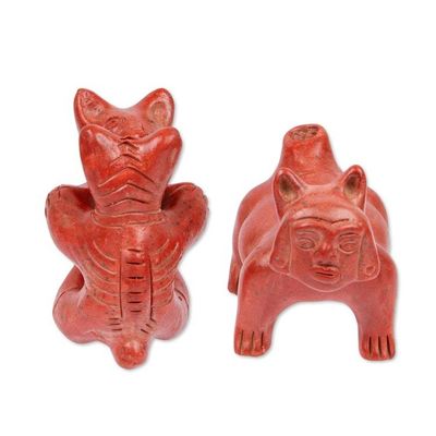 Alternate image for Ceramic figurines Dancing Dogs