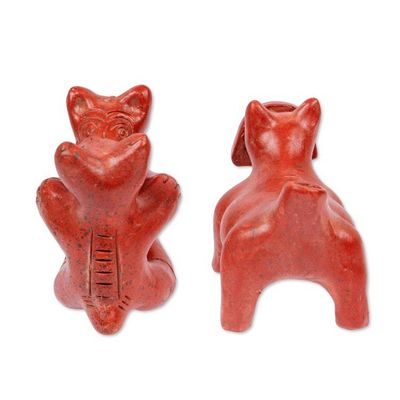 Alternate image for Ceramic figurines Dancing Dogs